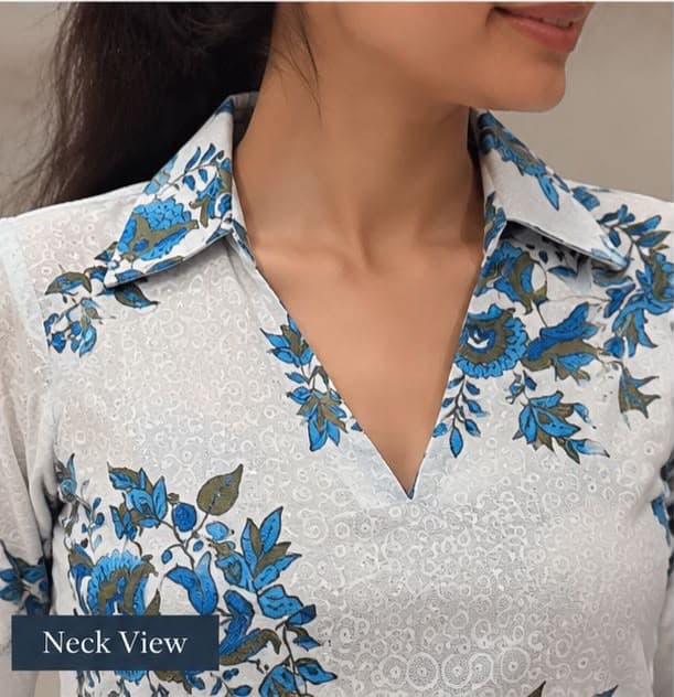 Collar Neck kurtis