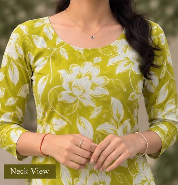 Round Neck kurtis
